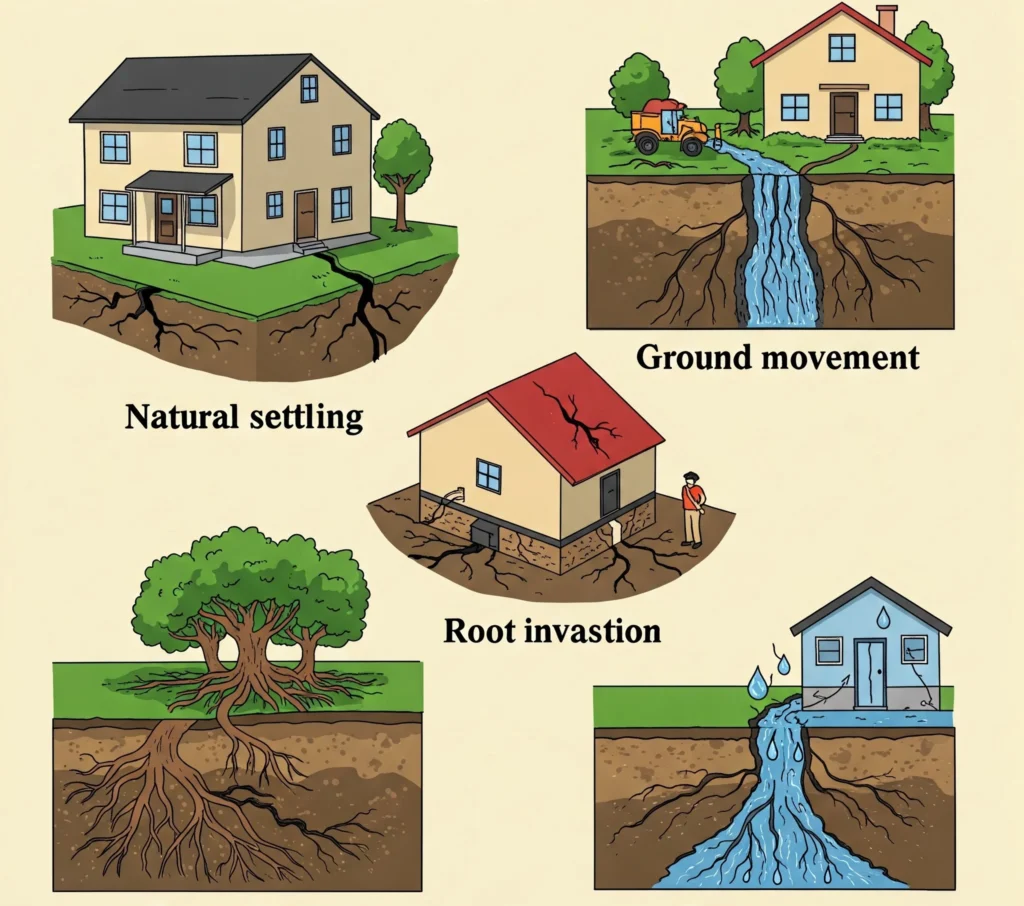 Causes of Cracks in the Foundation