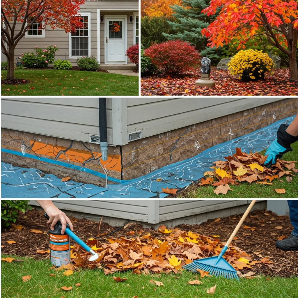 Fall home foundation maintenance